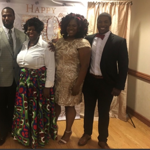 Adrianna Papell sequin cap sleeve sheath Dress - Picture 5 of 7